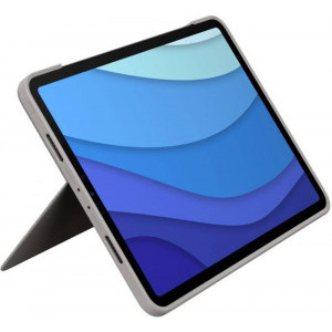 Logitech Husa protectie Combo Touch 920-010256 Sand pentru iPad Pro 11 inch (1st/2nd/3rd gen)