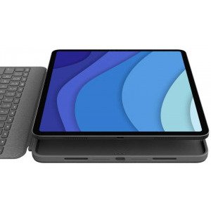 Logitech Husa protectie Combo Touch 920-010214 Oxford Grey pentru iPad Pro 12.9 (5th gen)