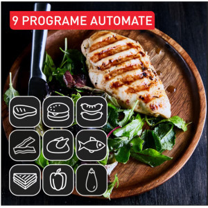 Tefal Gratar electric OptiGrill+ XL GC727810, 2000W, Negru