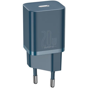 Baseus Super Si, 1x USB-C, Quick Charge 20W, Blue