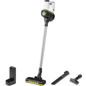Aspirator Karcher VC 6 Cordless ourFamily, vertical, 250W, 0.8L, Alb/Negru