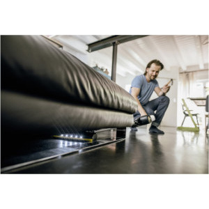 Karcher VC 6 Cordless ourFamily Battery Plus, vertical, 250W, 0.8L, Alb/Negru