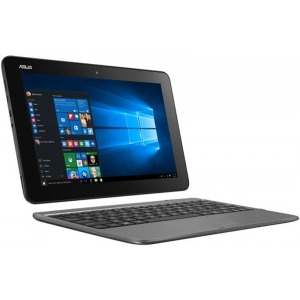 ASUS 10.1'' Transformer Book T101HA, WXGA Touch, Procesor Intel® Atom™ x5-Z8350 (2M Cache, up to 1.92 GHz), 2GB, 32GB eMMC, GMA HD 400, Win 10 Home, Grey