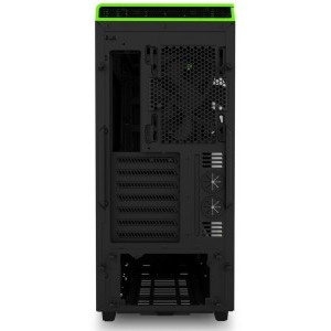 NZXT H440 Matte Black Green New Edition