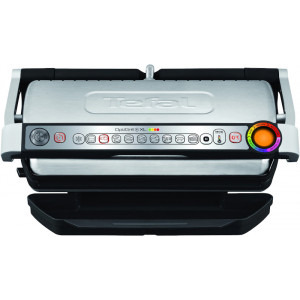 Tefal Gratar electric, GC724D12 OptiGrill+ XL Snacking & Baking, 2000W, Negru/Argintiu