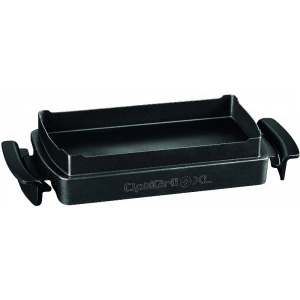 Tefal Gratar electric, GC724D12 OptiGrill+ XL Snacking & Baking, 2000W, Negru/Argintiu