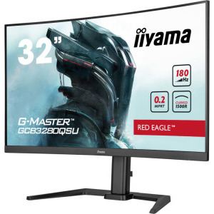 IIyama Gaming Red Eagle G-MASTER GCB3280QSU-B2 Curbat 31.5 inch QHD VA 0.2 ms 180 Hz HDR FreeSync