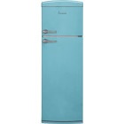 Frigider Fram FDD-VRR311BLE++, 311 L, Clasa E, Control mecanic, Iluminare LED, 179 cm, Albastru