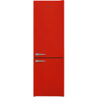Combina frigorifica Fram FC-VRL2681RDE++, 268 L, Clasa E, Less Frost, Control mecanic, Iluminare LED, 170 cm, Rosu