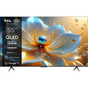 Televizor LED TCL Smart TV QLED 55T8C Seria T8C 139cm 4K UHD HDR