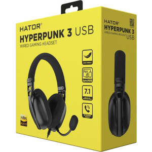 HATOR Hyperpunk 3 USB Black