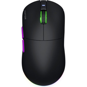Mouse Gaming HATOR Quasar 3 ULTRA 8K Black