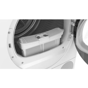 Bosch WTH8520BBY, Pompa de caldura, 8 kg, Clasa D, AutoDry, SensitiveDrying, Alb