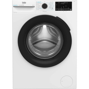 Masina de spalat rufe Beko BM3WFST411415W, 11 kg, 1400 RPM, Clasa A, ProSmart Inverter, EnergySpin, SteamTherapy, SteamCure, Iron Fast, Alb