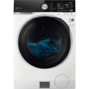 Masina de spalat rufe cu uscator Electrolux EW9WN161BCE, Spalare 10 kg, Uscare 6 kg, 1600 RPM, Clasa B, Inverter, SensiCare+, DelicateCare, UltraCare, DualCare, Alb