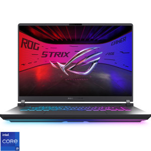 Laptop ASUS Gaming 16 ROG Strix G16 G615JPR, 2.5K 240Hz, Procesor Intel® Core™ i9 14900HX (36M Cache, up to 5.80 GHz), 32GB DDR5, 1TB SSD, GeForce RTX 5070 8GB, No OS, Eclipse Gray