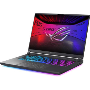 ASUS Gaming 16'' ROG Strix G16 G615LH, 2.5K 240Hz, Procesor Intel® Core™ Ultra 7 255HX (30M Cache, up to 5.20 GHz), 16GB DDR5, 512GB SSD, GeForce RTX 5050 8GB, No OS, Eclipse Gray