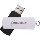 Memorie externa Exceleram P2 64GB USB 2.0 White/Black