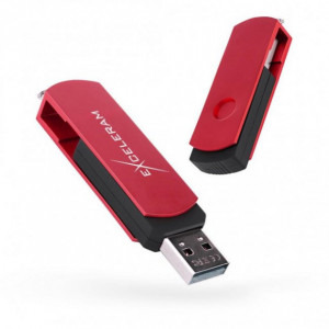 Exceleram P2 64GB USB 2.0 Red/Black