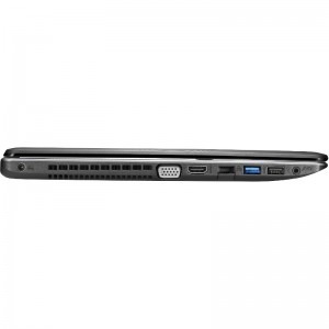 ASUS 15.6" X550JX, HD, Procesor Intel® Core™ i7-4720HQ Processor  (6M Cache, up to 3.60 GHz), 4GB, 256GB SSD, GeForce GTX 950M 2GB, FreeDos, Dark Grey