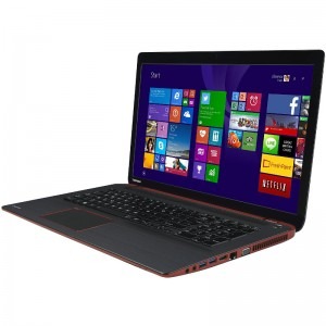 Toshiba Gaming 17.3'' Qosmio X70-B-10T, FHD, Procesor Intel® Core™ i7-4720HQ 2.60 GHz Haswell, 16GB, 1TB + 8GB SSH, Radeon R9 M265X 4GB, Win 8.1, Black