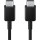 Cablu de date / adaptor Samsung USB-C Male la USB-C Male, 1.8 m, Black, amperaj maxim suportat 3A