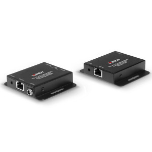 LINDY HDMI Female - RJ-45 Female - HDMI Female, Extender HDMI 4K & IR, pana la 70 m