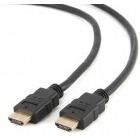 Cablu video Gembird HDMI Male - HDMI Male, v1.4, 1m, negru, bulk