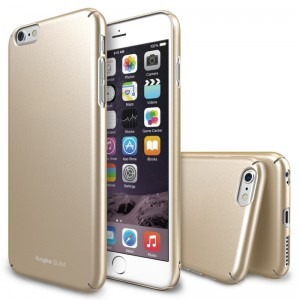 Ringke Protectie pentru spate Slim Royal auriu pentru Apple iPhone 6 Plus + folie protectie Ringke