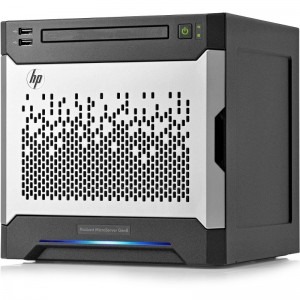 Server HP ProLiant MicroServer Gen8, Procesor Intel® Xeon® E3-1220L v2  2.5GHz Ivy Bridge, 8GB UDIMM DDR3, fara HDD, LFF 3.5 inch - PC Garage