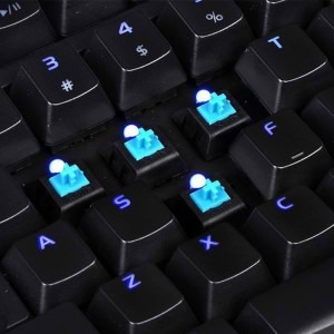 Tt eSPORTS by Thermaltake POSEIDON Z Illuminated Blue Switch Mecanica