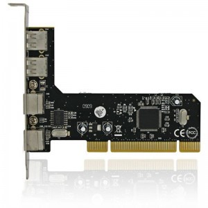 4World 1x PCI Male- 2x PS/2 Female + 2x USB 2.0 Female