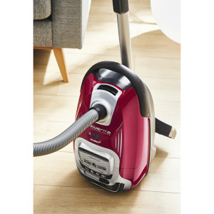 Rowenta cu sac Silence Force 5***** RO7473EA, motor Effitech, 400W, sac Hygiene+, accesorii Animal Care, 3 niveluri de filtrare, 4.5L, Rosu