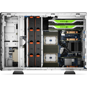 DELL PowerEdge T550, 2x Procesor 24 nuclee, 512GB RDIMM RAM, 2x 480GB SATA 6G SSD + 6x 1TB SSD, Windows Server 2022
