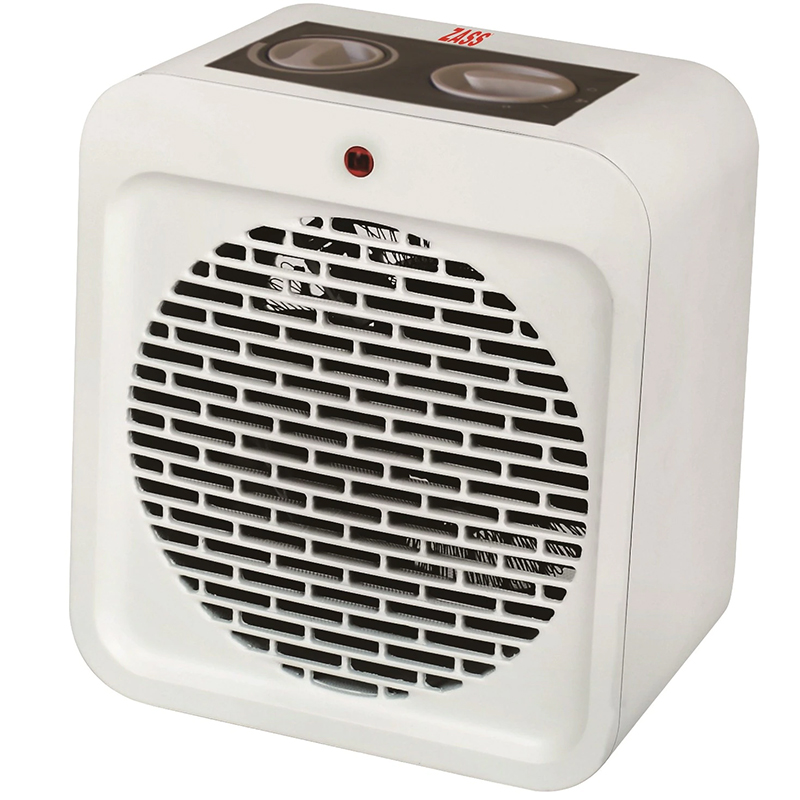 ZASS Aeroterma ZFH 04, 2000 W, 2 trepte de putere, Termostat reglabil, Functie ventilatie, Protectie