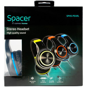 Spacer On-Ear, SPHS-PEARL Black-Blue