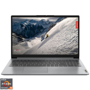 Lenovo 15.6'' IdeaPad 1 15AMN7, FHD, Procesor AMD Ryzen™ 5 7520U (4M Cache, up to 4.3 GHz), 16GB DDR5, 512GB SSD, Radeon 610M, No OS, Cloud Grey