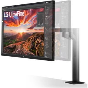 LG UltraFine Ergo 32UN880K-B 31.5 inch UHD IPS 5 ms 60 Hz USB-C HDR