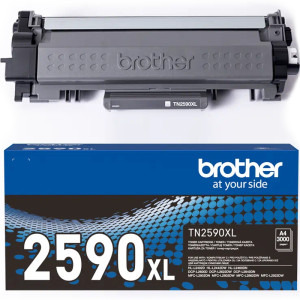 Brother Toner TN-2590XL Black