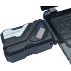 Stand/Cooler notebook Esperanza EGC103, ventilator de racire gaming, Black/Silver
