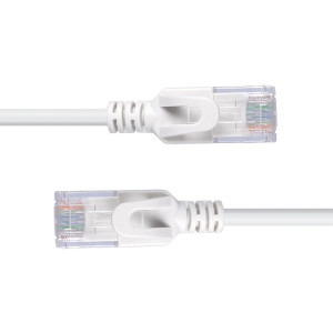 LINDY CAT6A Patch Cable U/UTP LSZH Ultra Slim 2 m Grey