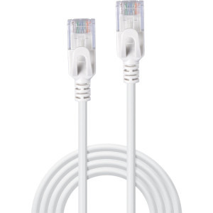 LINDY CAT6A Patch Cable U/UTP LSZH Ultra Slim 2 m Grey