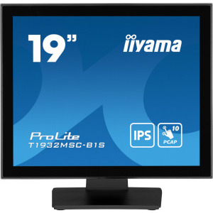 Monitor LED IIyama ProLite T1932MSC-B1S Touchscreen 19 inch SXGA IPS 14 ms 60 Hz