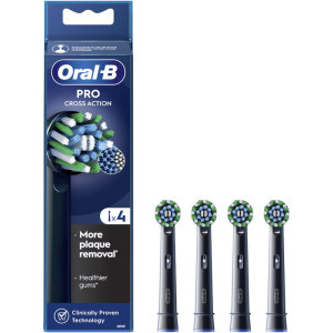 Oral-B Rezerva periuta de dinti electrica Cross Action Negru, 4 buc