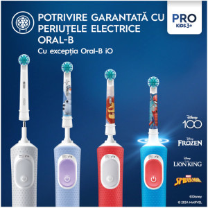 Oral-B Rezerva periuta de dinti electrica Kids Frozen, 2 buc