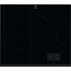 Plita incorporabila Electrolux EIS67483, Inductie, 4 zone gatit, Sense Boil & Fry, CookSmart, Bridge, Touch control, 60 cm, Negru