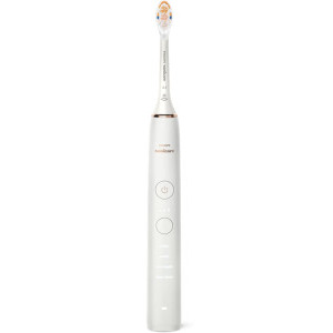 Philips Sonicare Set 2x Periute de dinti electrice DiamondClean 9000 HX9914/69 Negru & Alb