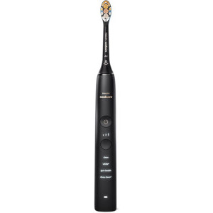 Philips Sonicare Set 2x Periute de dinti electrice DiamondClean 9000 HX9914/69 Negru & Alb