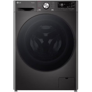 Masina de spalat rufe cu uscator LG F4DR711S2BA, Spalare 11 kg, Uscare 6 kg, 1400 RPM, Clasa D, Inverter DirectDrive, Turbo Wash, Steam, Negru