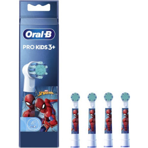 Oral-B Rezerva periuta de dinti electrica Pro Kids Spiderman, 4 buc